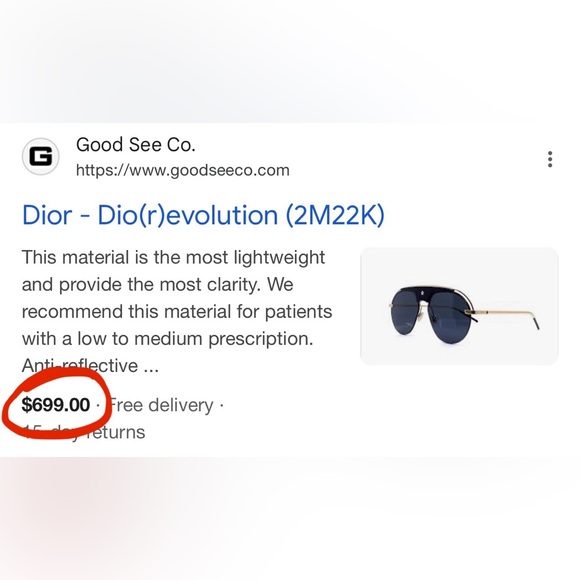 Dior Unisex Sunglasses Dio(R)Evolution 2M22K Black - Picture 13 of 13